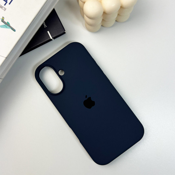 Чохол для смартфона Silicone Full Case AA Open Cam for Apple iPhone 16 7,Dark Блакитний