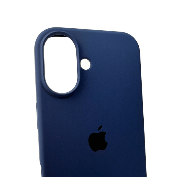 Чохол для смартфона Silicone Full Case AA Open Cam for Apple iPhone 16 7,Dark Блакитний