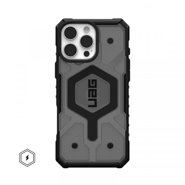 Чохол для смартфона UAG AAA Pathfinder Mag Clear for Apple iPhone 16 Pro All Чорний
