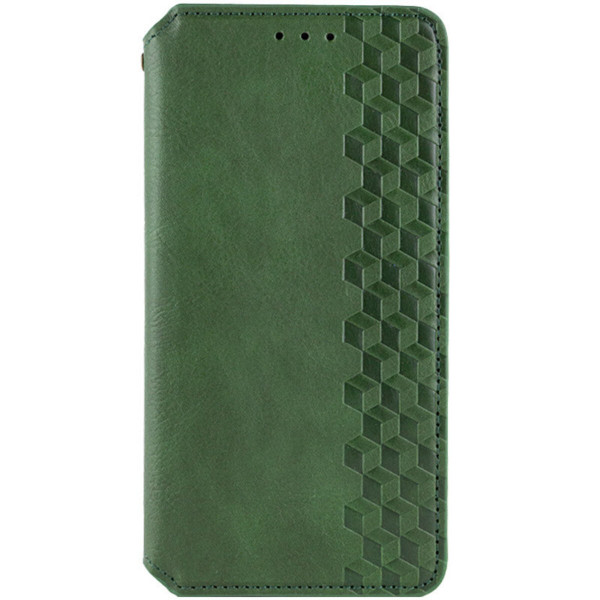 Чохол-книжка для смартфона Rubic Leather for Xiaomi Червонийmi Note 13 Pro Plus 5G Green