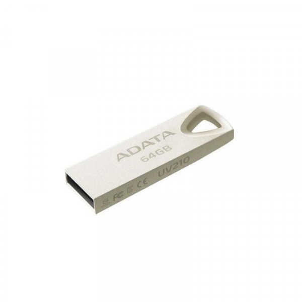 Флеш-накопичувач ADATA USB 2.0 AUV 210 64Gb Golden (AUV210-64G-RGD)