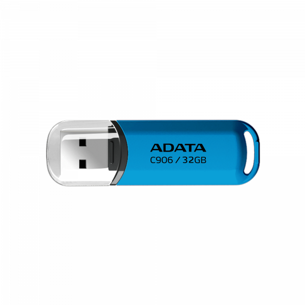 Флеш-накопичувач ADATA USB 2.0 C906 32Gb Water Blue (AC906-32G-RWB)