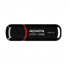Флеш-накопичувач ADATA USB 3.2 AUV 150 64Gb Black (AUV150-64G-RBK)