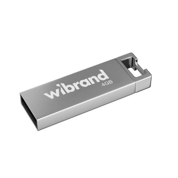 Флеш-накопичувач Wibrand USB 2.0 Chameleon 4Gb Silver (WI2.0/CH4U6S)