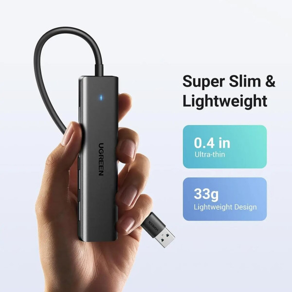 Хаб UGREEN 4-Port USB 3.0 Hub