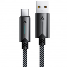 Кабель ACEFAST C19-04 USB-A to USB-C fast charging data cable Black (6974316284482)