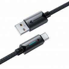 Кабель ACEFAST C19-04 USB-A to USB-C fast charging data cable Black (6974316284482)