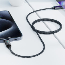 Кабель ACEFAST C19-04 USB-A to USB-C fast charging data cable Black (6974316284482)
