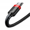 Кабель Baseus cafule Cable USB For Micro 2A 3m Red+Black (CAMKLF-H91)