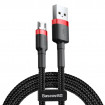 Кабель Baseus cafule Cable USB For Micro 2A 3m Red+Black (CAMKLF-H91)