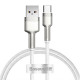 Кабель Baseus Cafule Series Metal Data Cable USB to Type-C 66W 1m White (CAKF000102)
