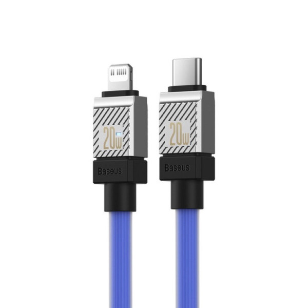 Кабель Baseus CoolPlay Series Fast Charging Cable Type-C to iP 20W 2m Blue