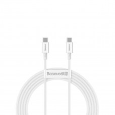 Кабель Baseus Superior Series Fast Charging Data Cable Type-C to Type-C 100W 1m White