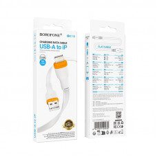Кабель BOROFONE BX118 Esplendido charging data cable iP White (6941991120930)