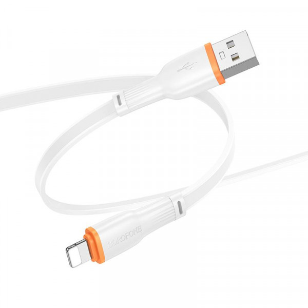 Кабель BOROFONE BX118 Esplendido charging data cable iP White (6941991120930)