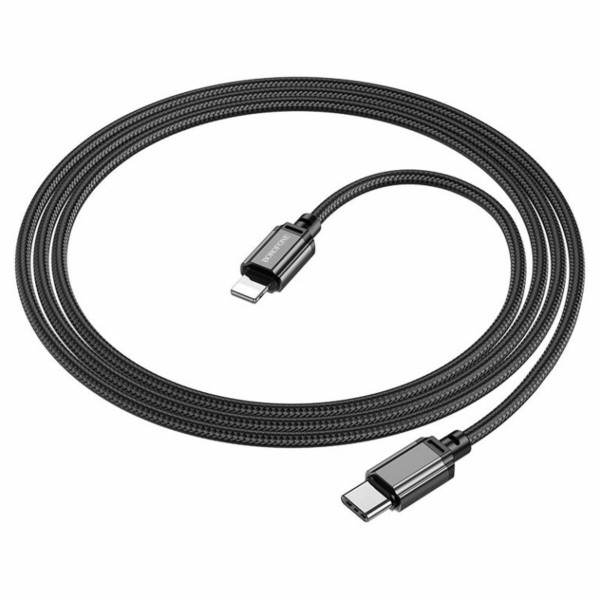 Кабель BOROFONE BX87 Sharp PD charging data cable for iP Чорний