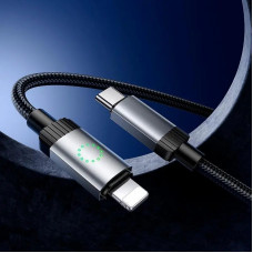 Кабель HOCO X117 Star PD27W charging data cable iP Black (6942007652520)