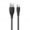 Кабель HOCO X61 Ultimate silicone charging data cable for Type-C Black (6931474747846)