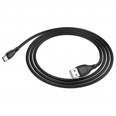 Кабель HOCO X61 Ultimate silicone charging data cable for Type-C Black (6931474747846)