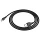 Кабель HOCO X61 Ultimate silicone charging data cable for Type-C Black (6931474747846)