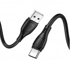 Кабель HOCO X61 Ultimate silicone charging data cable for Type-C Black (6931474747846)