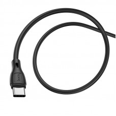 Кабель HOCO X61 Ultimate silicone charging data cable for Type-C Black (6931474747846)