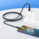 Кабель HOCO X61 Ultimate silicone charging data cable for Type-C Black (6931474747846)