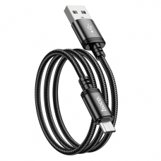 Кабель HOCO X89 Wind charging data cable Micro Чорний