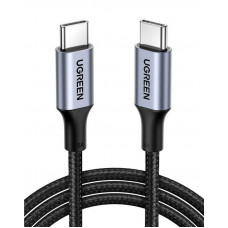 Кабель UGREEN US316 USB-C Cable Aluminum Case with Braided 2m (Black) (UGR-70429) (UGR-70429)