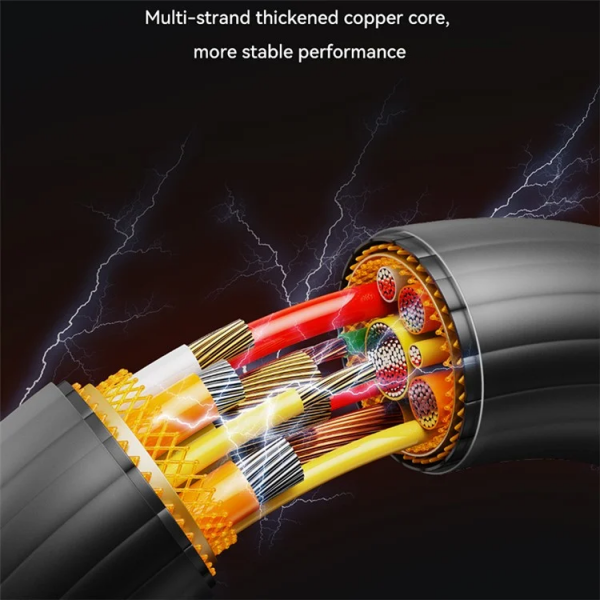Кабель Usams US-SJ684 Type-C TO Type-C 100W 1.2m orange