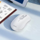 Маніпулятор миша HOCO GM21 Platinum 2.4G business wireless mouse White Gray (6931474790958)