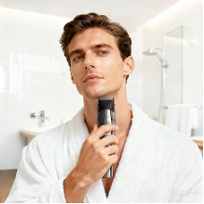 Машинка для стрижки HOCO HP26 600 mAh. IPX6. Multi-function electric clipper grooming set Metal Gray (6942007672771)