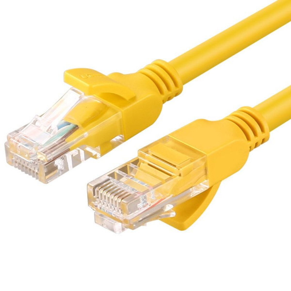 Мережевий кабель UGREEN Cat 5e U/UTP Lan Cable 1m (Жовтий)