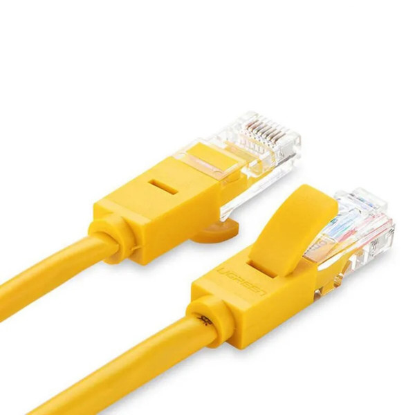 Мережевий кабель UGREEN Cat 5e U/UTP Lan Cable 1m (Жовтий)