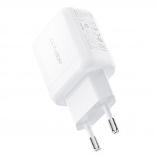Мережевий зарядний пристрій ACEFAST A130 PD20W single USB-C charger White (6974316284659)