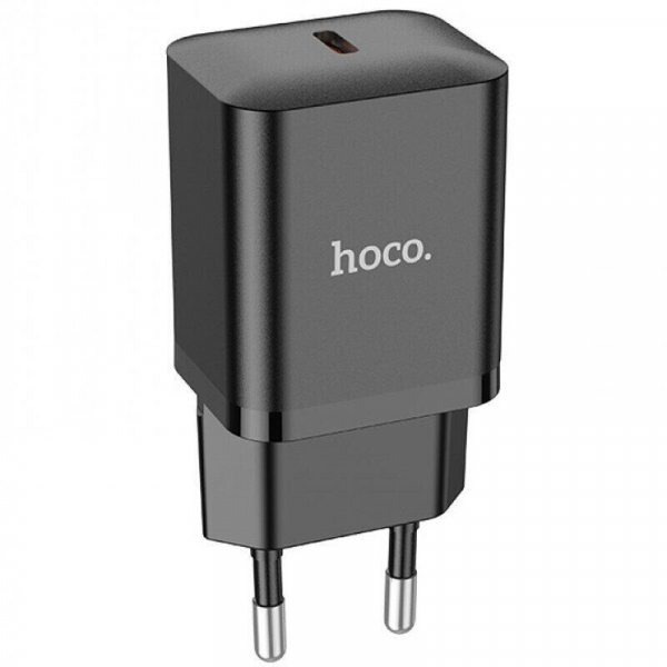 Мережевий зарядний пристрій HOCO N27 Innovative single port PD20W charger Чорний