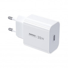 Мережевий зарядний пристрій REMAX Huiying GaN Fast Charging Charger CA08(C20W) EU-white (6954851252054)
