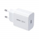 Мережевий зарядний пристрій REMAX Huiying GaN Fast Charging Charger CA08(C20W) EU-white (6954851252054)