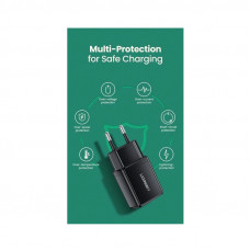 Мережевий зарядний пристрій UGREEN ED011 USB Wall Charger (Black(UGR-50459) (UGR-50459)