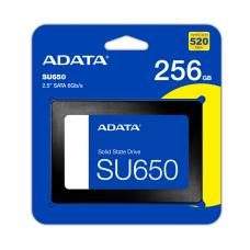 Накопичувач SSD ADATA Ultimate SU650 256GB 2.5" SATA III 3D NAND (ASU650SS-256GT-R)