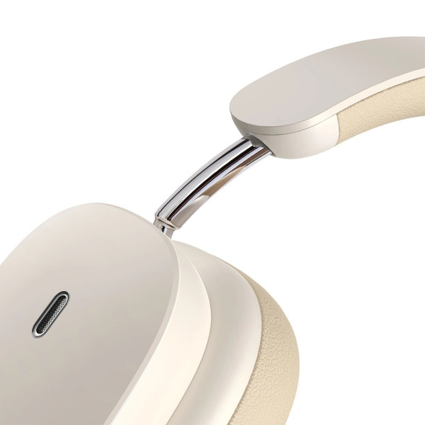 Навушники Baseus Bowie H1 Noise-Cancellation Wireless Headphones Creamy-Білий