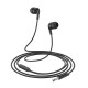 Навушники BOROFONE BM83 Craft universal earphones with mic Black (6941991101960)
