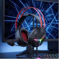 Навушники ігрові ACEFAST H16 gaming wired headset Black (6974316287025 )
