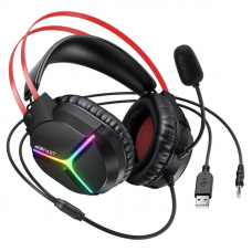 Навушники ігрові ACEFAST H16 gaming wired headset Black (6974316287025 )