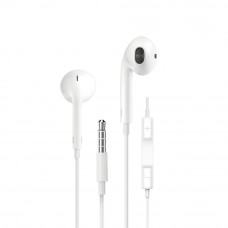 Навушники WIWU 3.5 Wired earphone EB101 White (6973218930732)