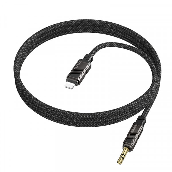 Перехідник BOROFONE BL22 Dignity digital audio conversion cable iP Black