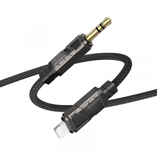 Перехідник BOROFONE BL22 Dignity digital audio conversion cable iP Black