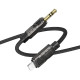 Перехідник BOROFONE BL22 Dignity digital audio conversion cable iP Black