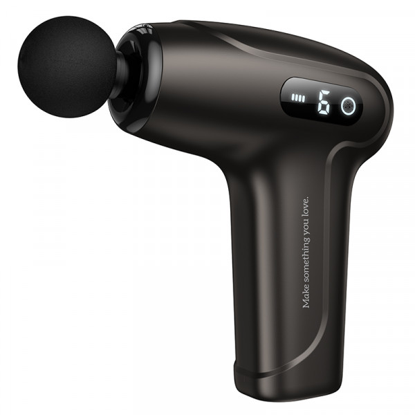 Перкусійний масажер HOCO HP51 1800 mAh Electric mini silent fascia gun (6942007653954)