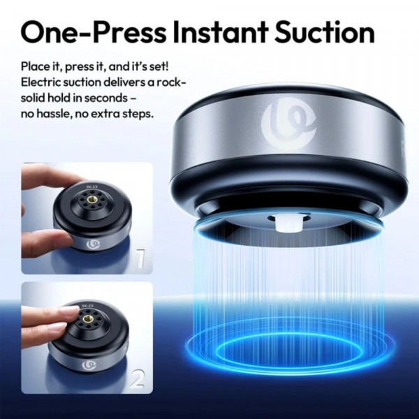 Присоска електрична Ulanzi SK-23 Electric Suction Base with 1/4" Screw (M085)
